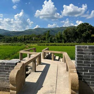 清远花岗岩仿古石材景区使用案例