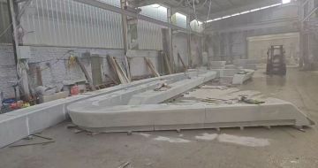 清远 花岗岩整石坐凳拼装