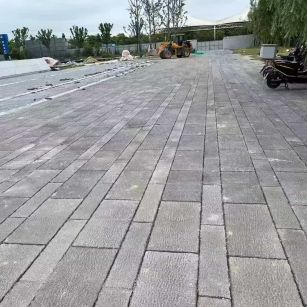 清远仿古石铺装效果