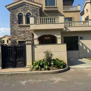 清远黄金麻别墅干挂效果展示