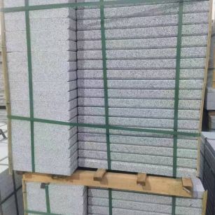 清远 5公分芝麻白，倒斜角，室外楼梯踏步