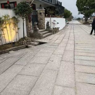 清远仿古石铺装效果