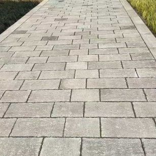 清远仿古石铺装效果