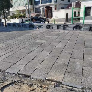 清远仿古石铺装效果