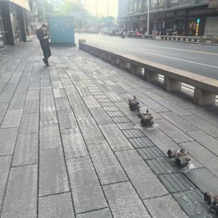 清远仿古石铺装效果