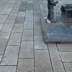 清远仿古石铺装效果