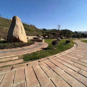 清远仿古石铺装效果