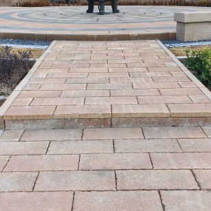 清远仿古石铺装效果