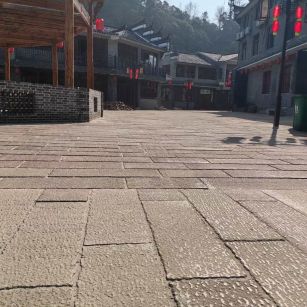 清远仿古石铺装效果