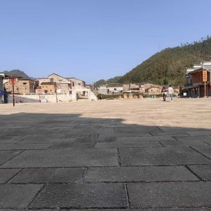 清远仿古石铺装效果