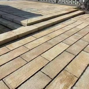 清远仿古石铺装效果