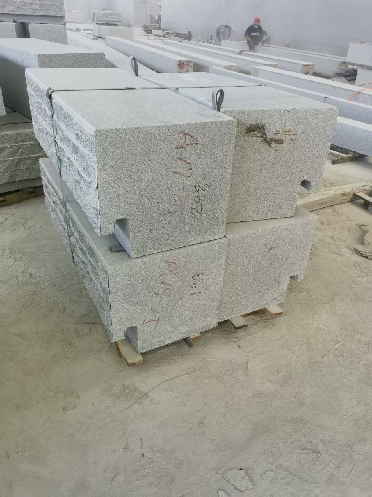 清远 整石坐凳打包