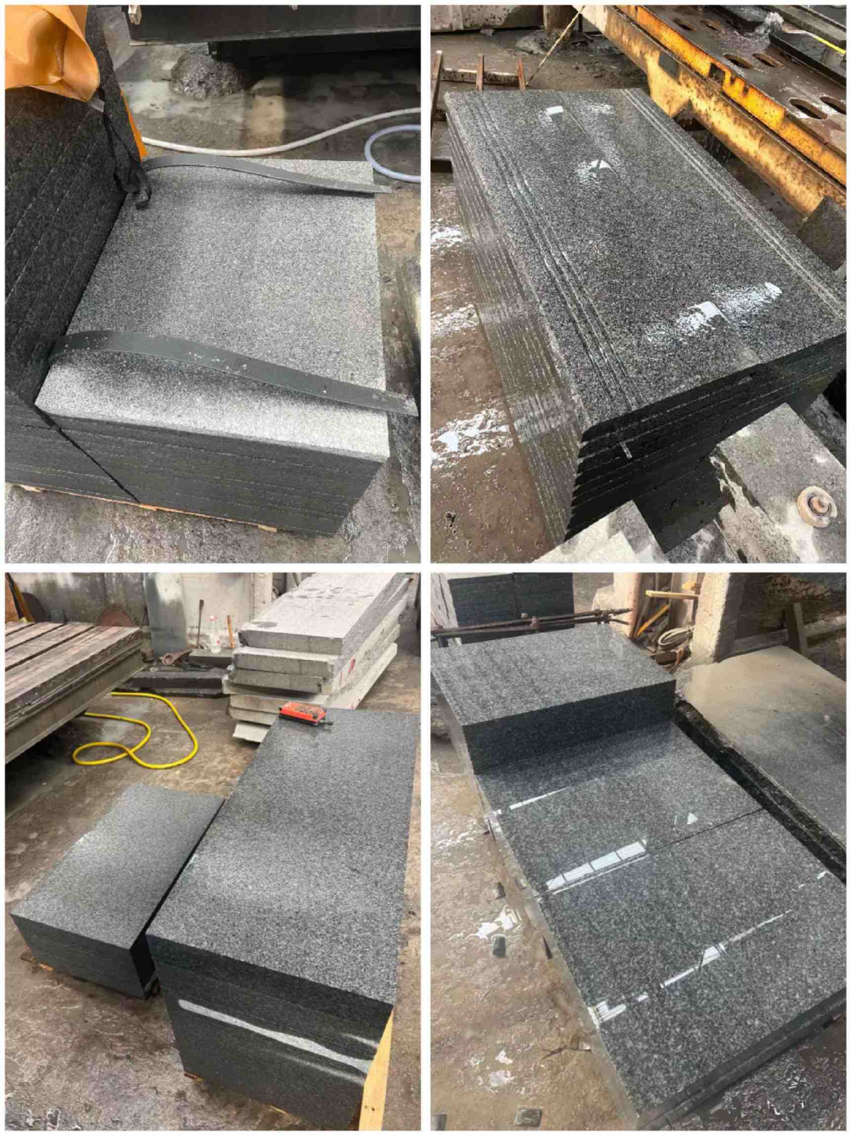 清远 芝麻黑地铺石材