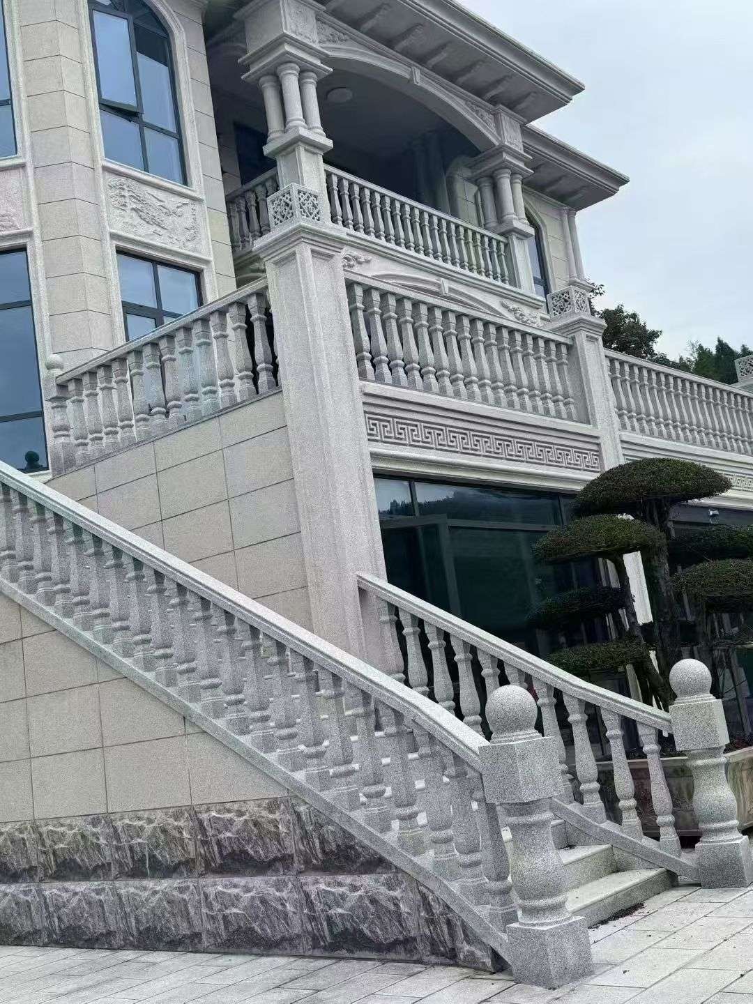 清远 芝麻白别墅，栏杆