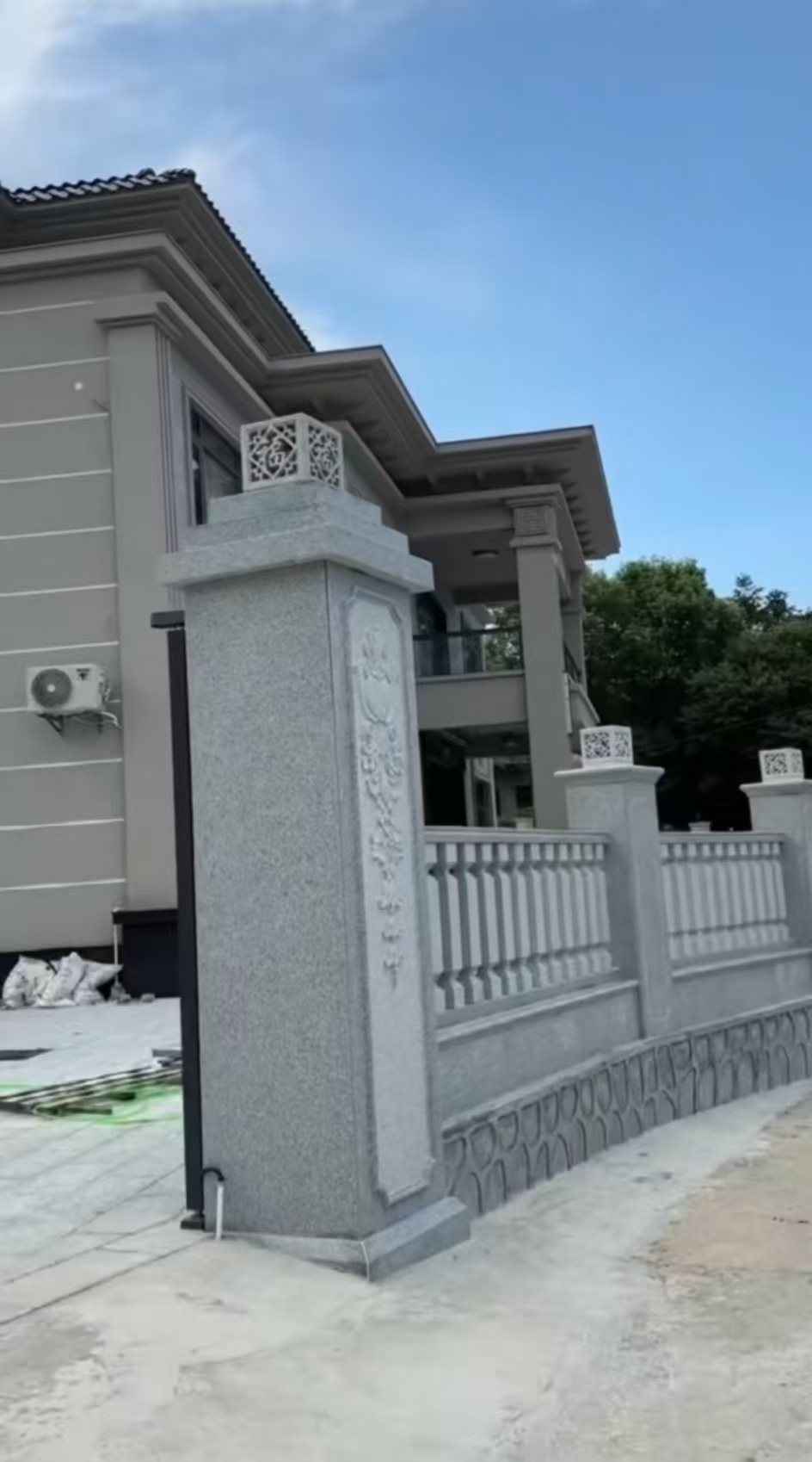 清远 芝麻白别墅围墙栏杆，私人订制
