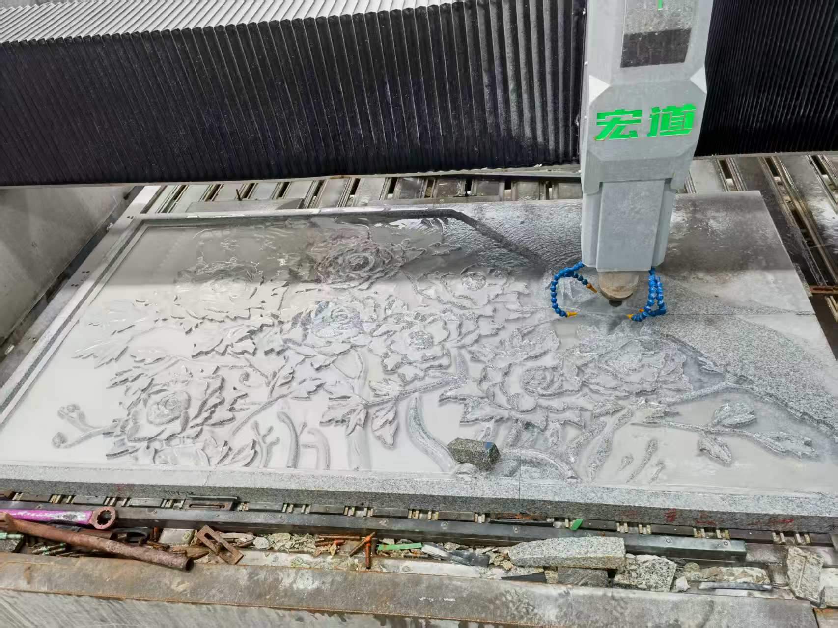 清远 别墅墙面石材雕刻