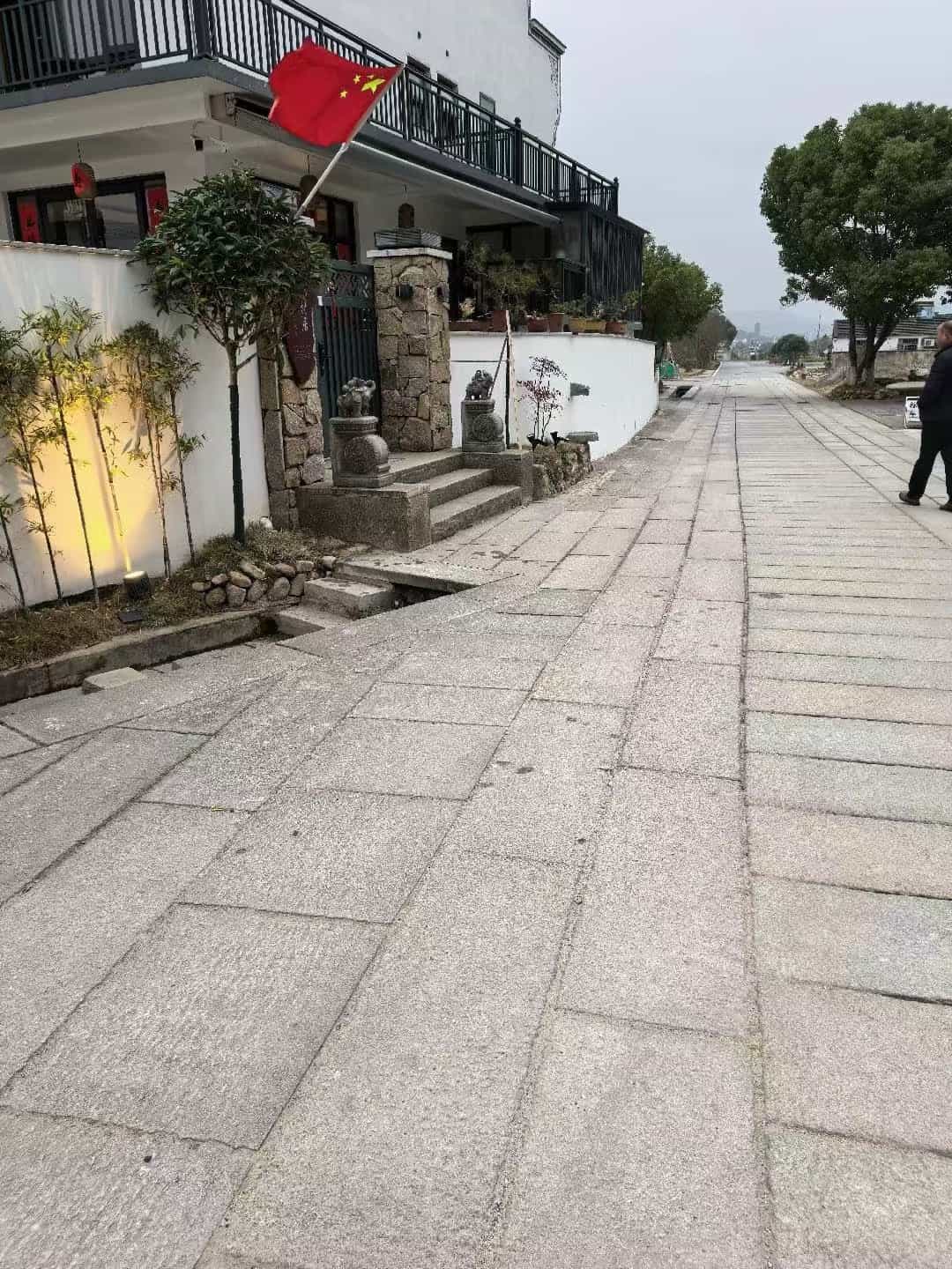 清远仿古石铺装效果