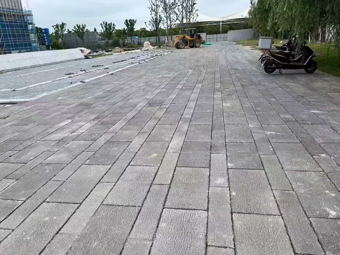 清远仿古石铺装效果