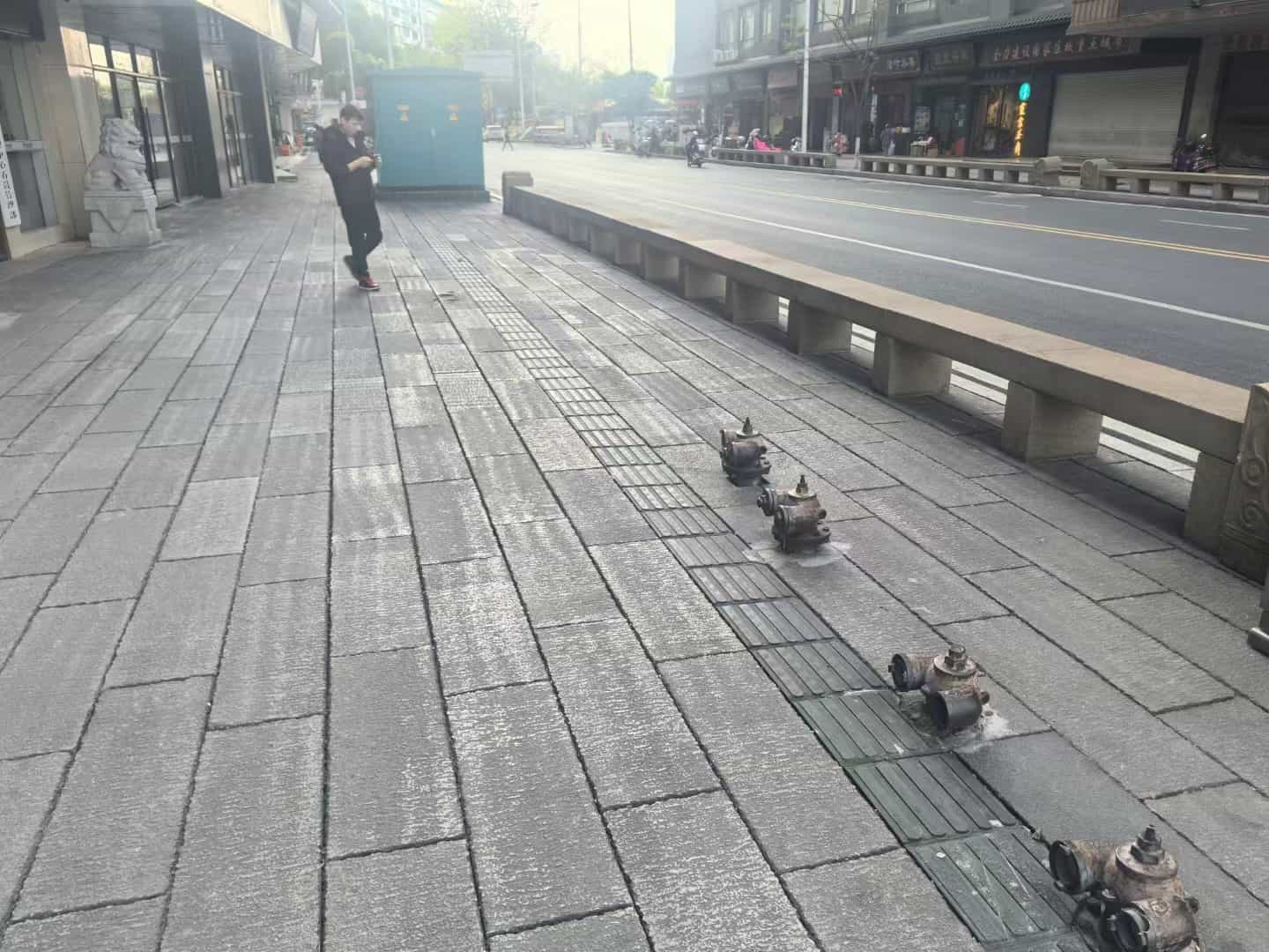 清远仿古石铺装效果