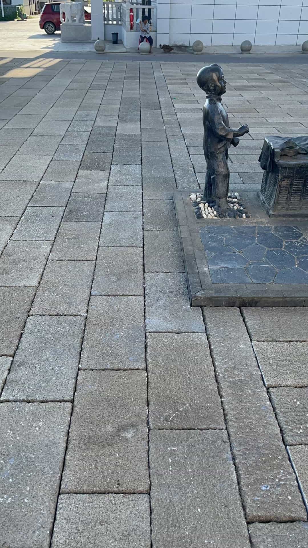 清远仿古石铺装效果