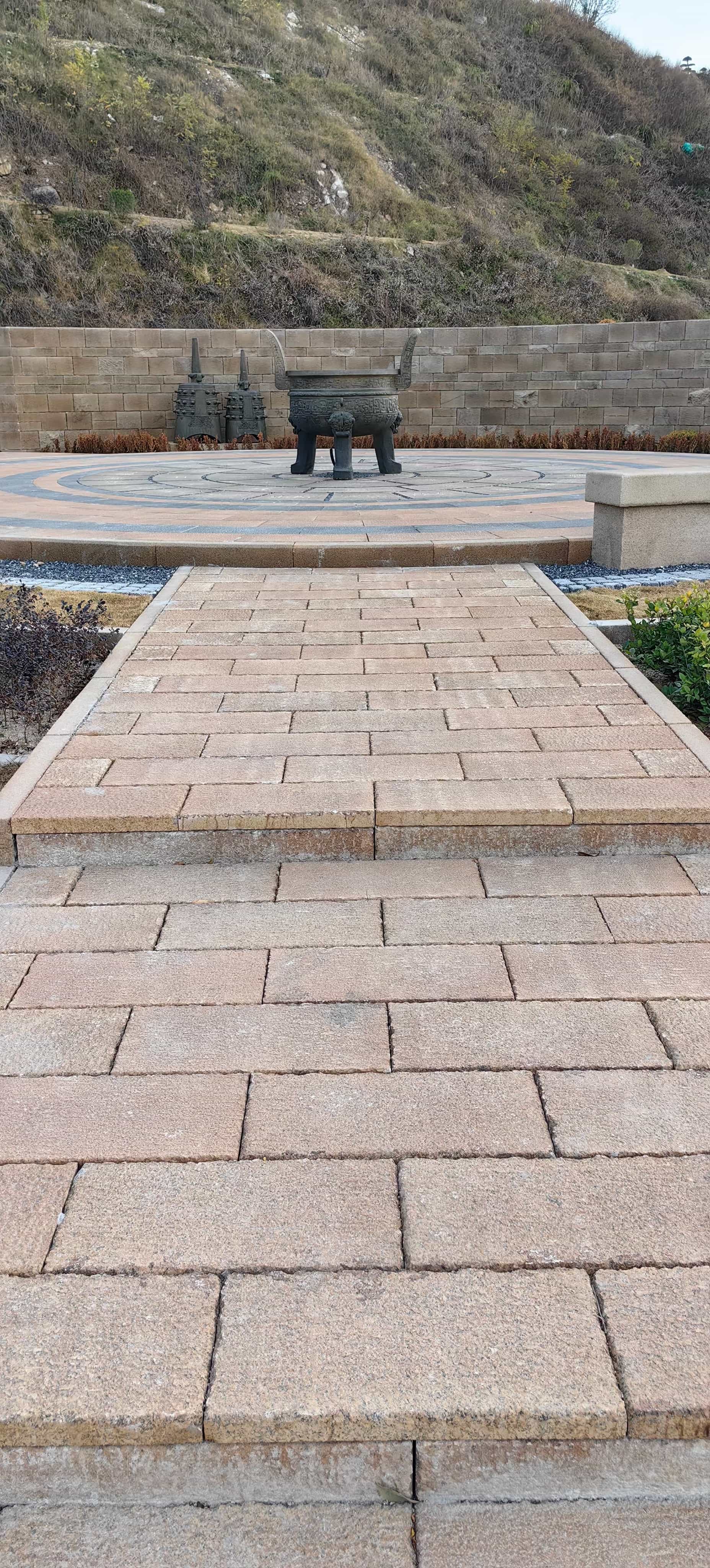 清远仿古石铺装效果