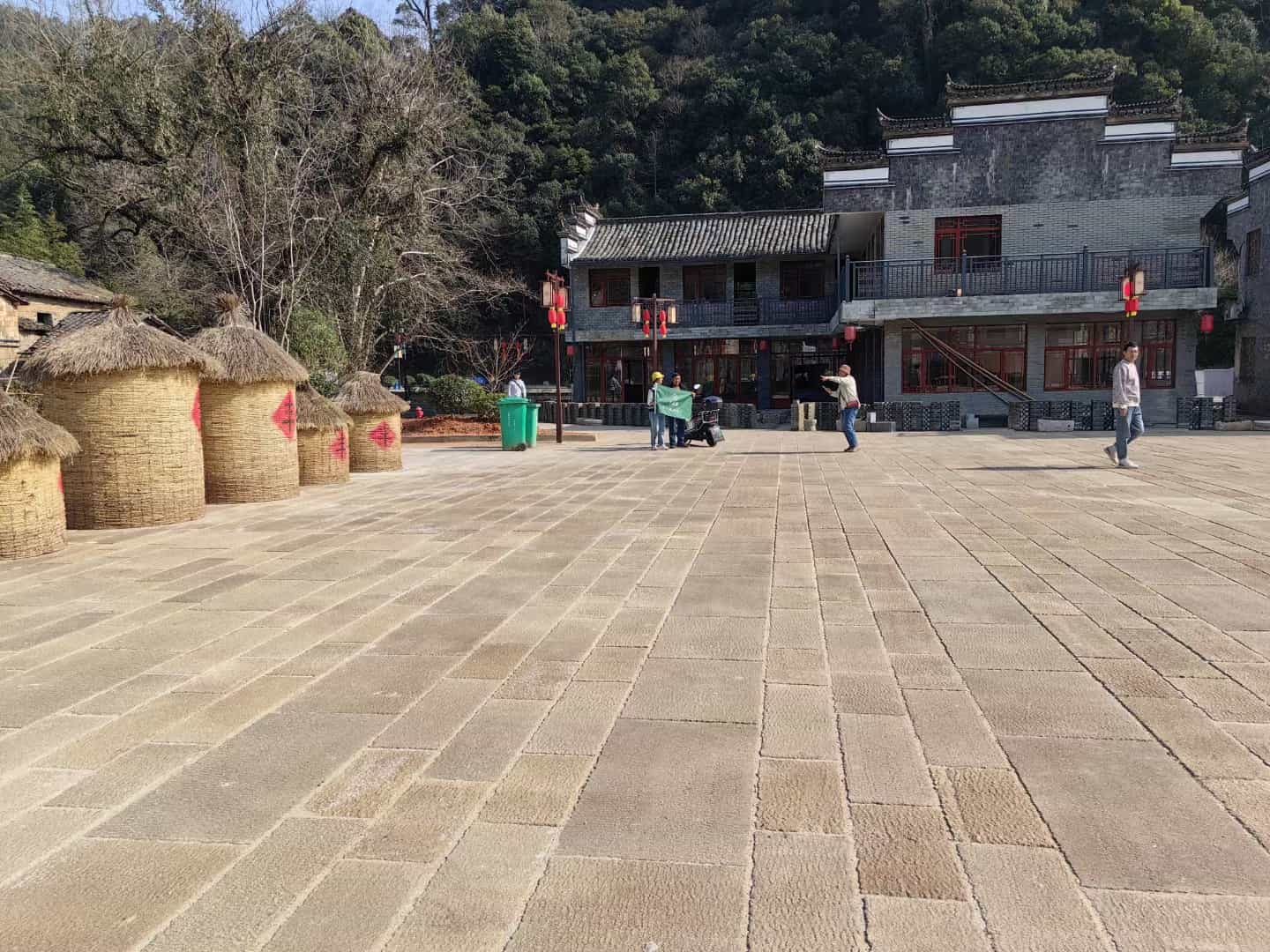 清远仿古石铺装效果