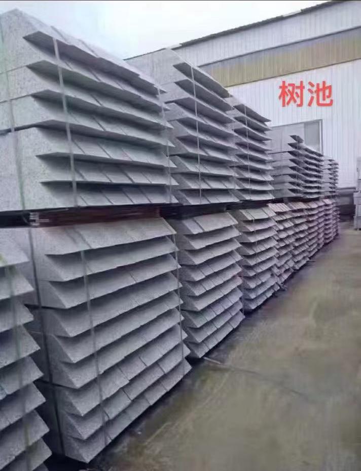 清远 芝麻灰切头树池