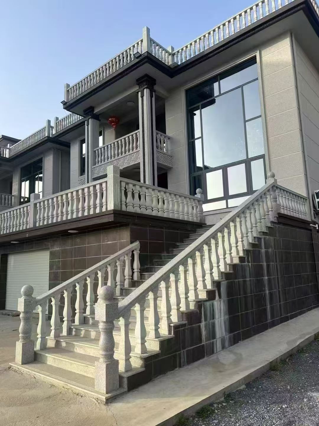 清远 芝麻白别墅阳台栏杆，楼梯栏杆