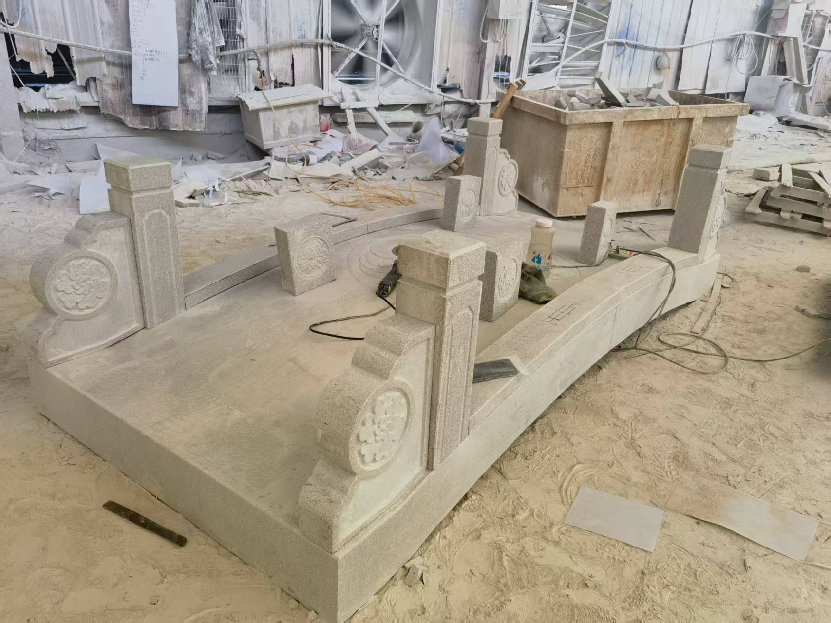 清远 芝麻灰火烧面石桥-拼装