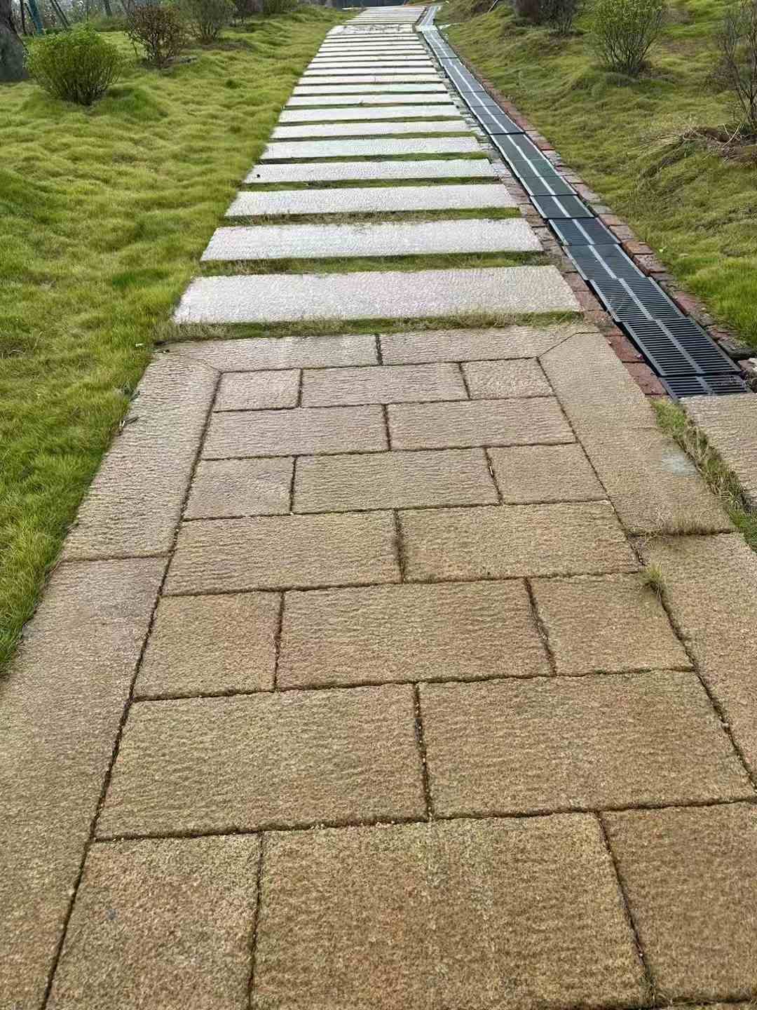 清远仿古石铺装效果