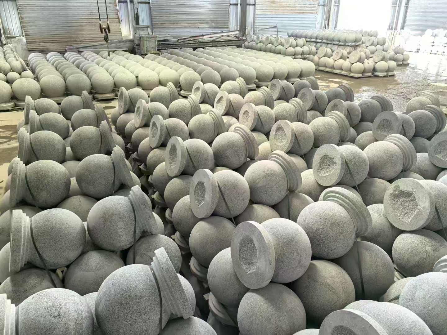 清远石材挡车球