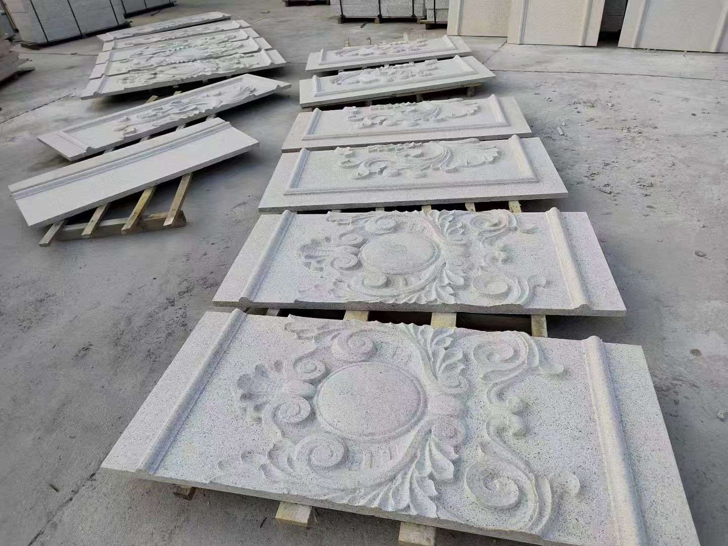 清远 芝麻白干挂雕花板