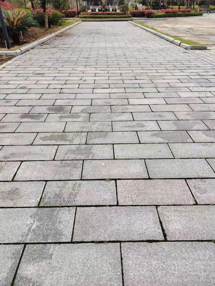 清远芝麻白园林地铺石